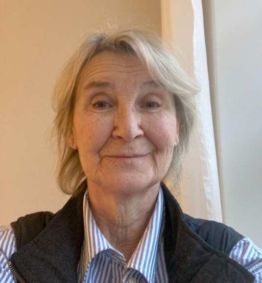 Blev medlem 2023<br />
<br />
Yrke/ titel: fd. konservator och museichef<br />
<br />
Språk : engelska, franska<br />
<br />
Intressen: Historia, konsthistoria, matkultur, musik och trädgårdshistoria.